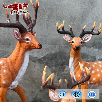 Outdoor decoration life size 3D animal model from Zigong manufacturer