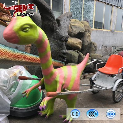 Outdoor theme park equipment decoration walking dinosaur toy