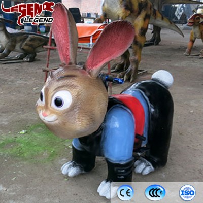 Shopping mall equipment mechanical walking animal ride